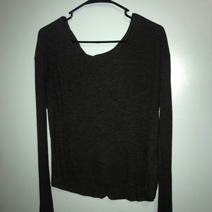 Gray small long sleeve